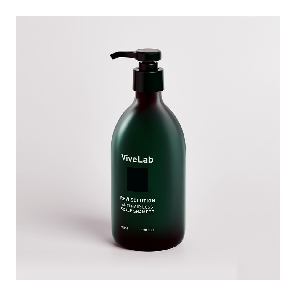 바이브랩 4주 솔루션 초록 탈모 샴푸 우디플로럴머스크, 500ml, 1개