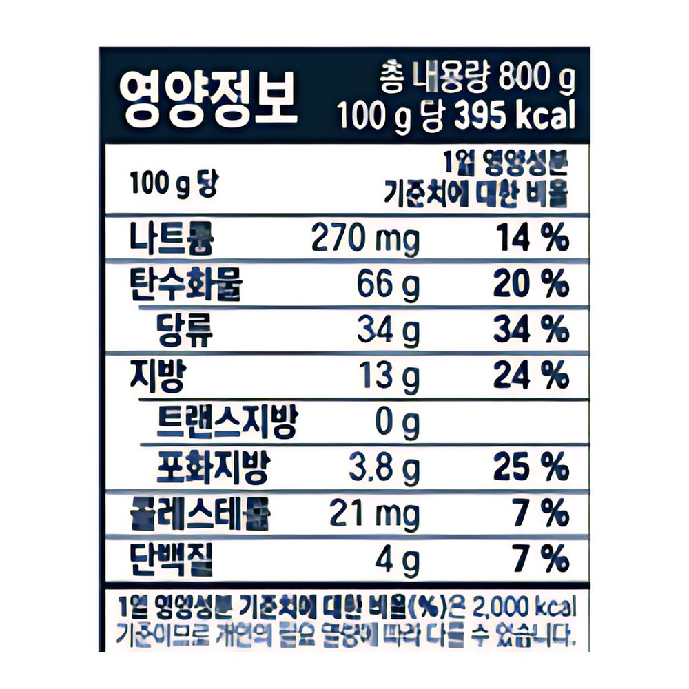 청우 쫀득초코칩, 800g, 1개