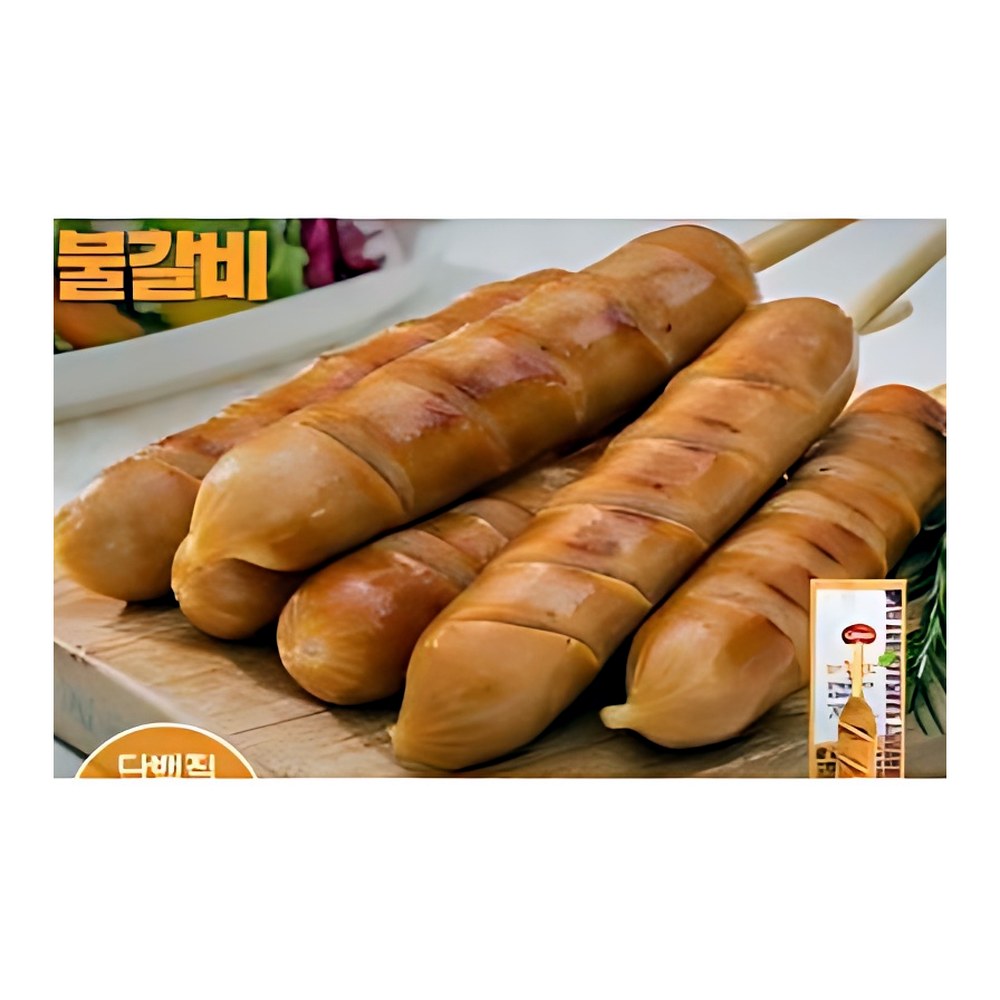 오쿡 닭가슴살 소시지 핫바 6종, 70g, 12개