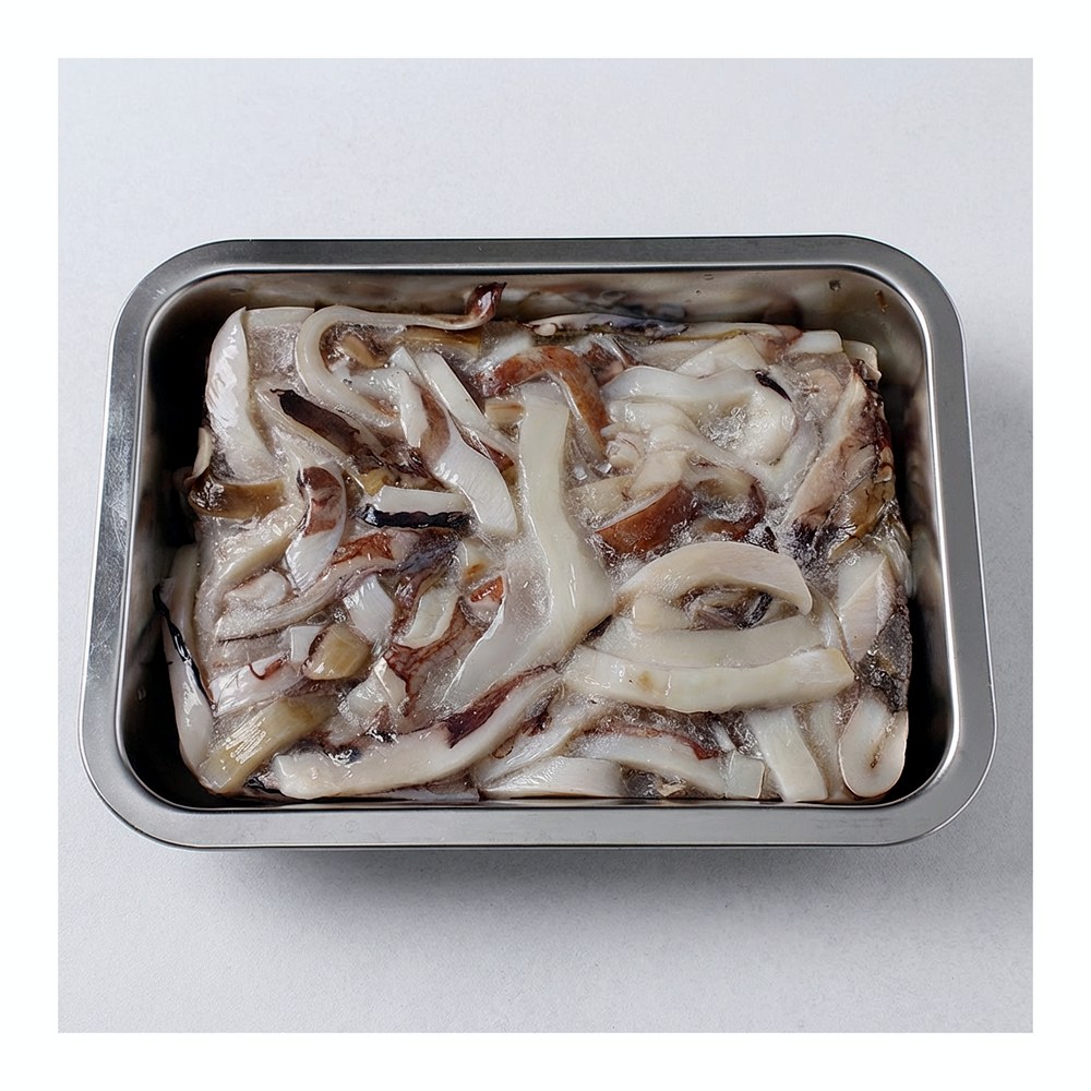 오징어 슬라이스, 냉동, 1kg, 2개