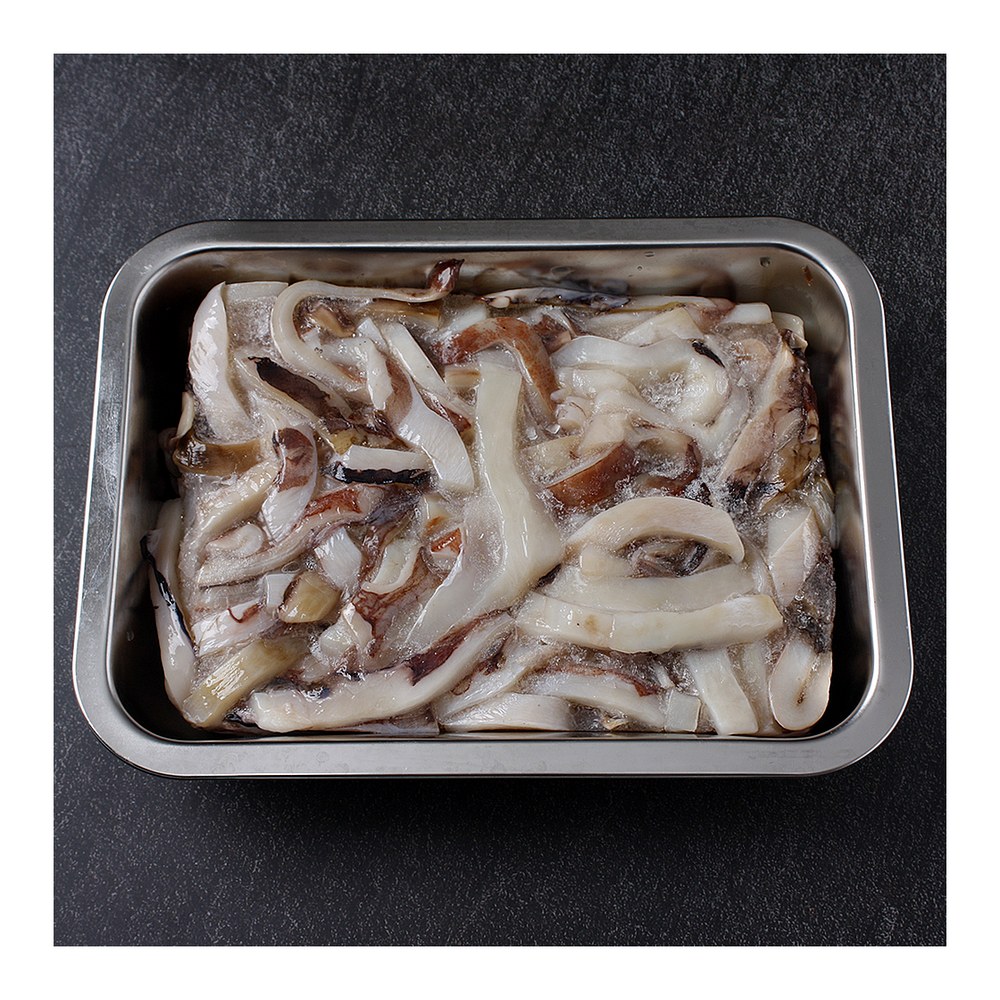 오징어 슬라이스, 냉동, 1kg, 2개
