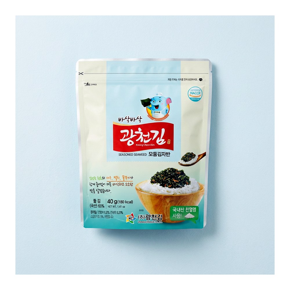 모둠 광천 김자반, 40g, 10봉