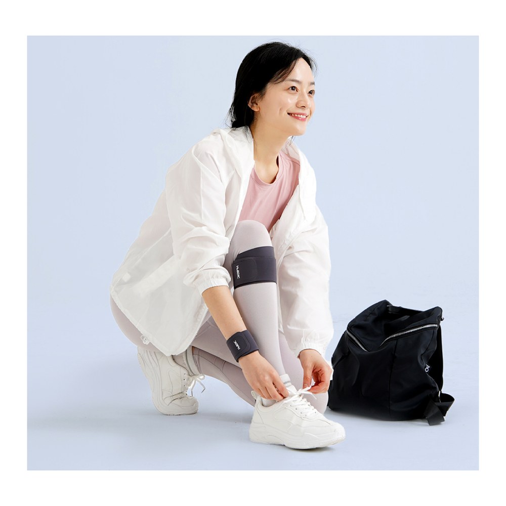 휴비딕 무릎보호대, HS-2, 모던 그레이, 2개