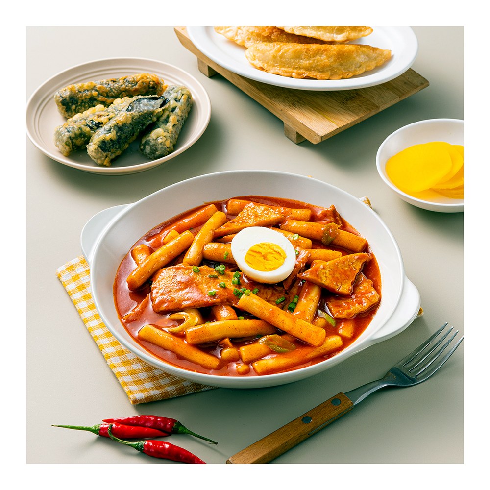 순삭 떡볶이, 보통맛, 200g, 5팩