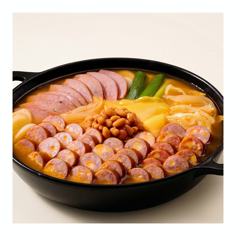 쟌슨빌 더진한 부대찌개, 500g, 3개
