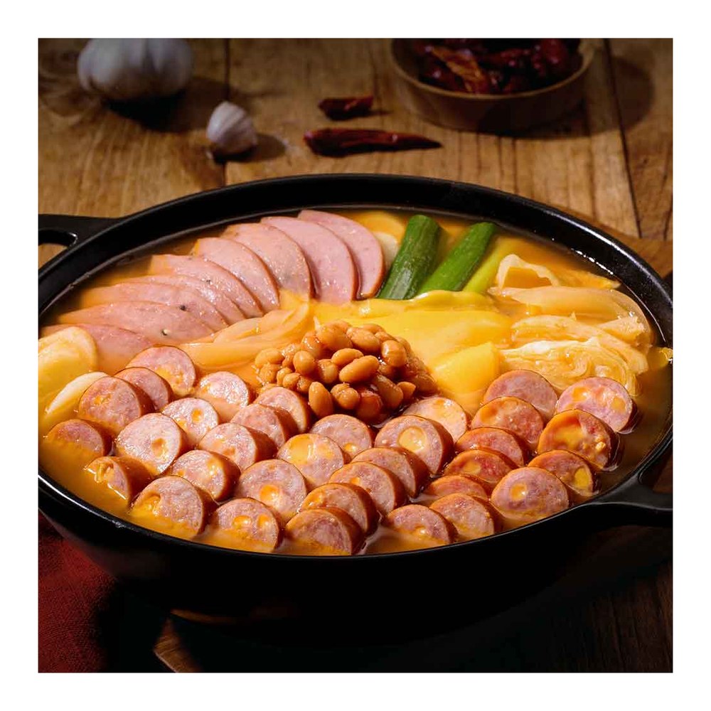 쟌슨빌 더진한 부대찌개, 500g, 3개