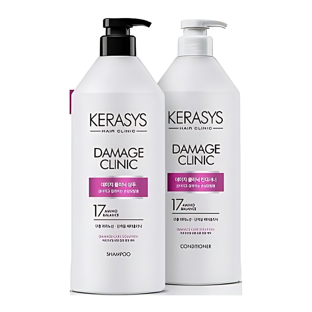 케라시스 두피 비듬케어 딥클린 쿨링 단백질 샴푸, 980ml, 3개