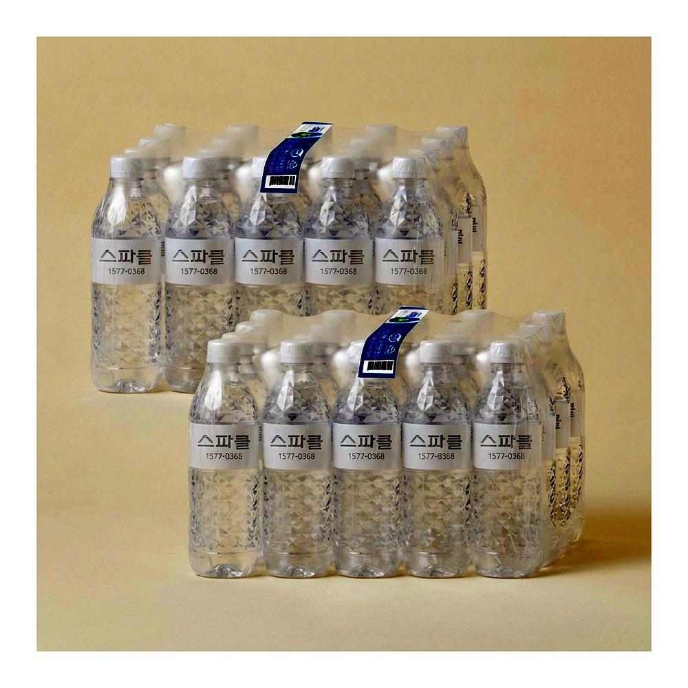스파클 생수 무라벨, 500ml, 40병