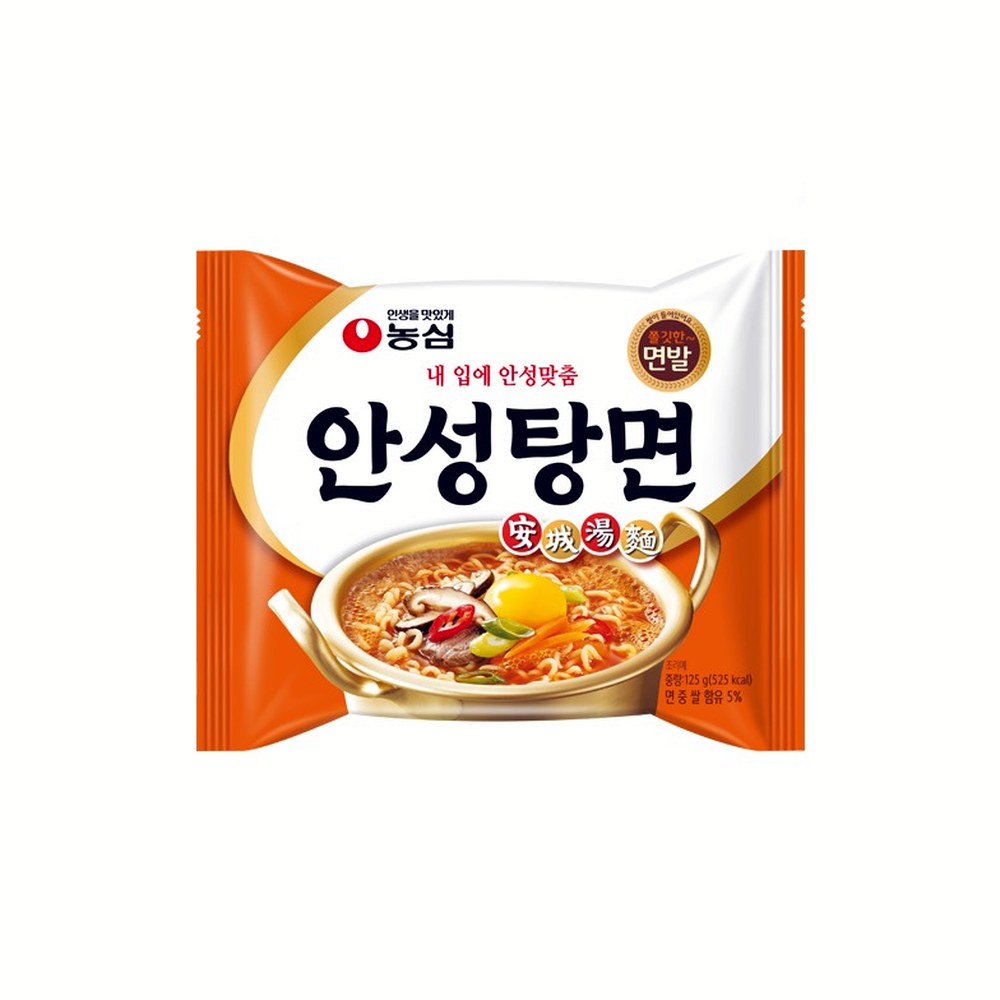 농심 안성탕면, 125g, 20개