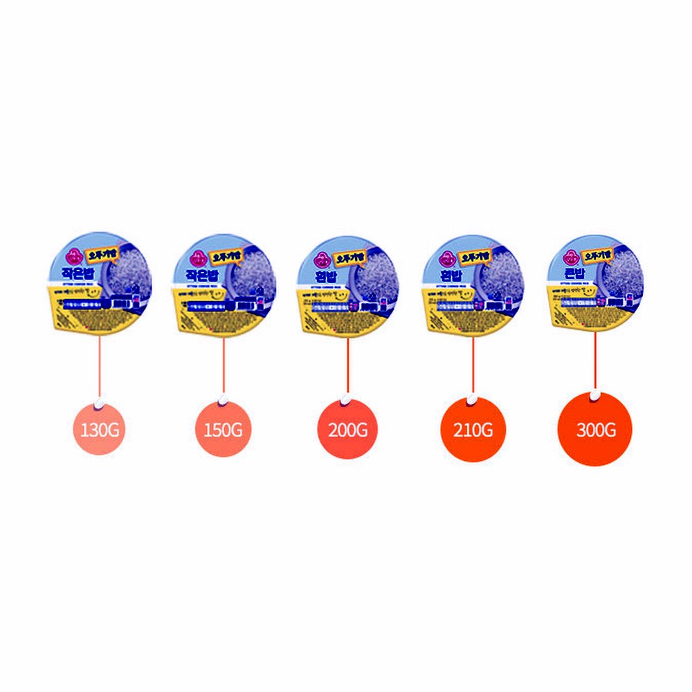 오뚜기 오뚜기밥, 210g, 36개