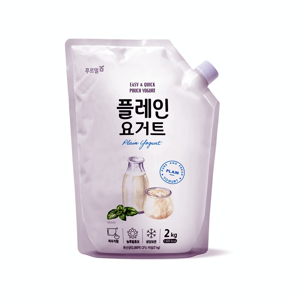 푸르밀 플레인 요거트, 2kg, 1개
