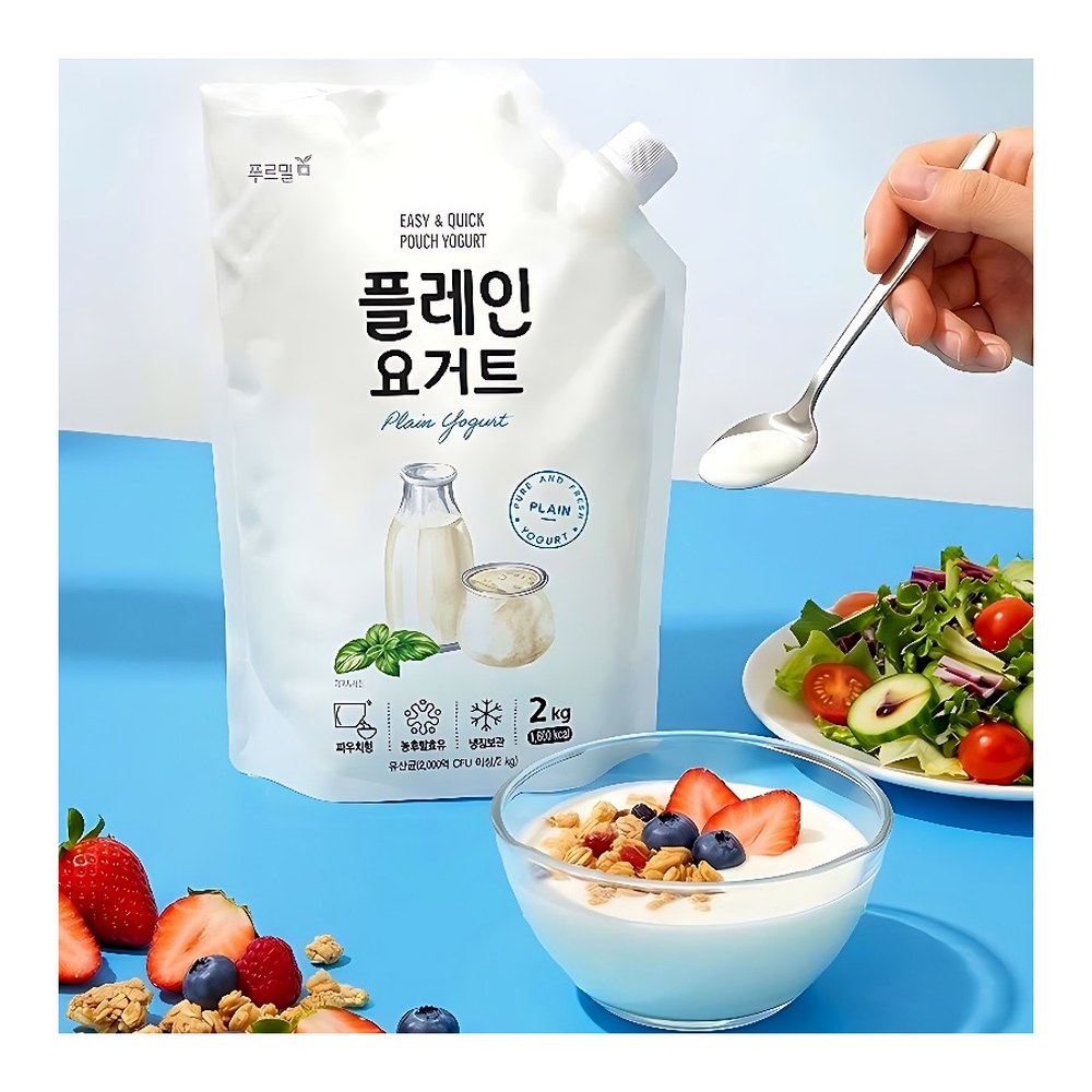 푸르밀 플레인 요거트, 2kg, 1개