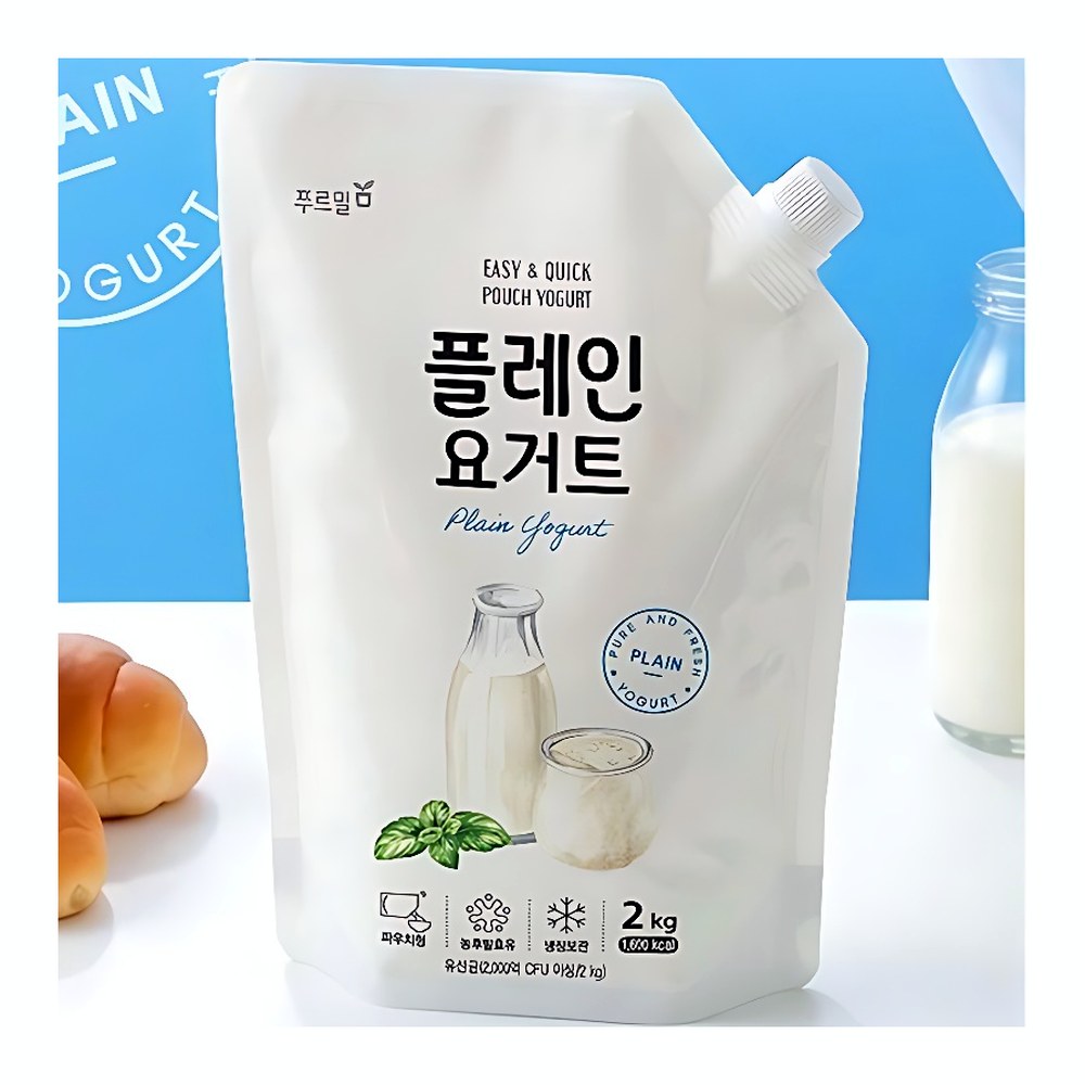 푸르밀 플레인 요거트, 2kg, 1개