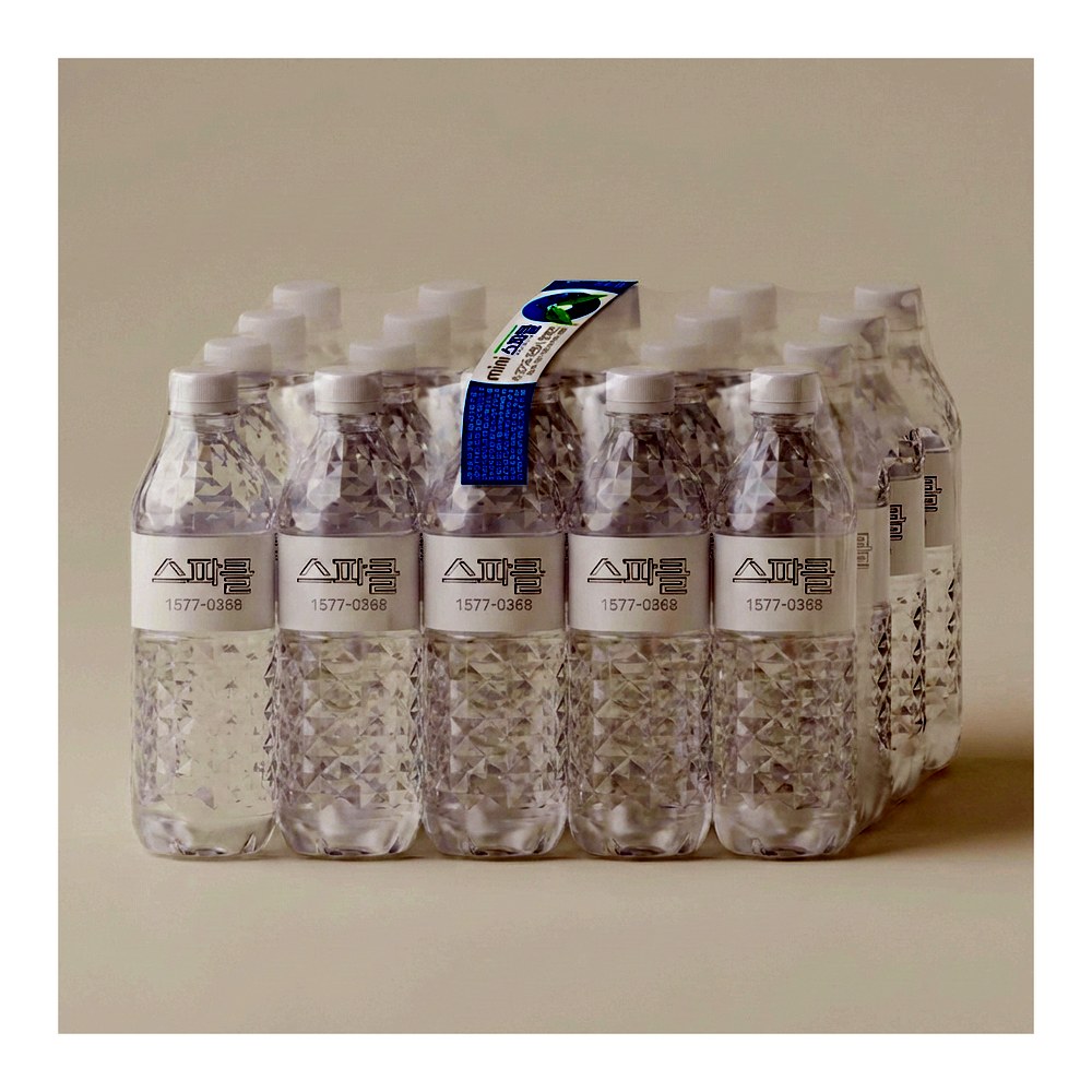 스파클 생수, 무라벨, 500ml, 60병