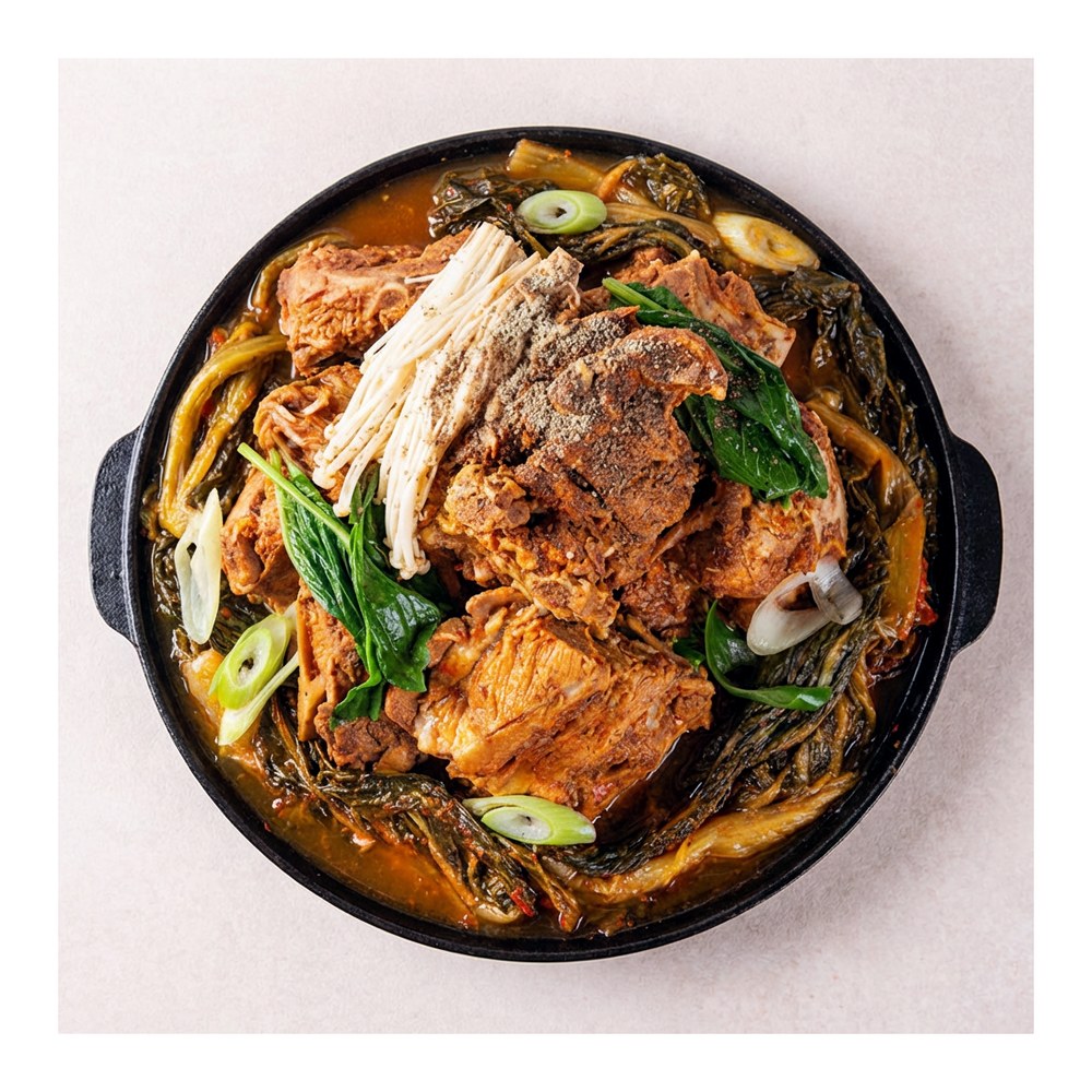 대용량 우거지 감자탕, 3kg, 1개 우거지감자탕