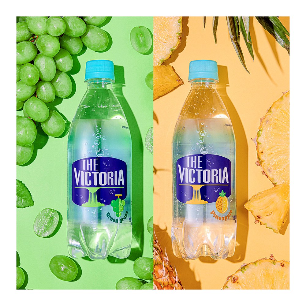 더 빅토리아, 청포도 500ml 20개 + 파인애플 500ml 20개, 40개