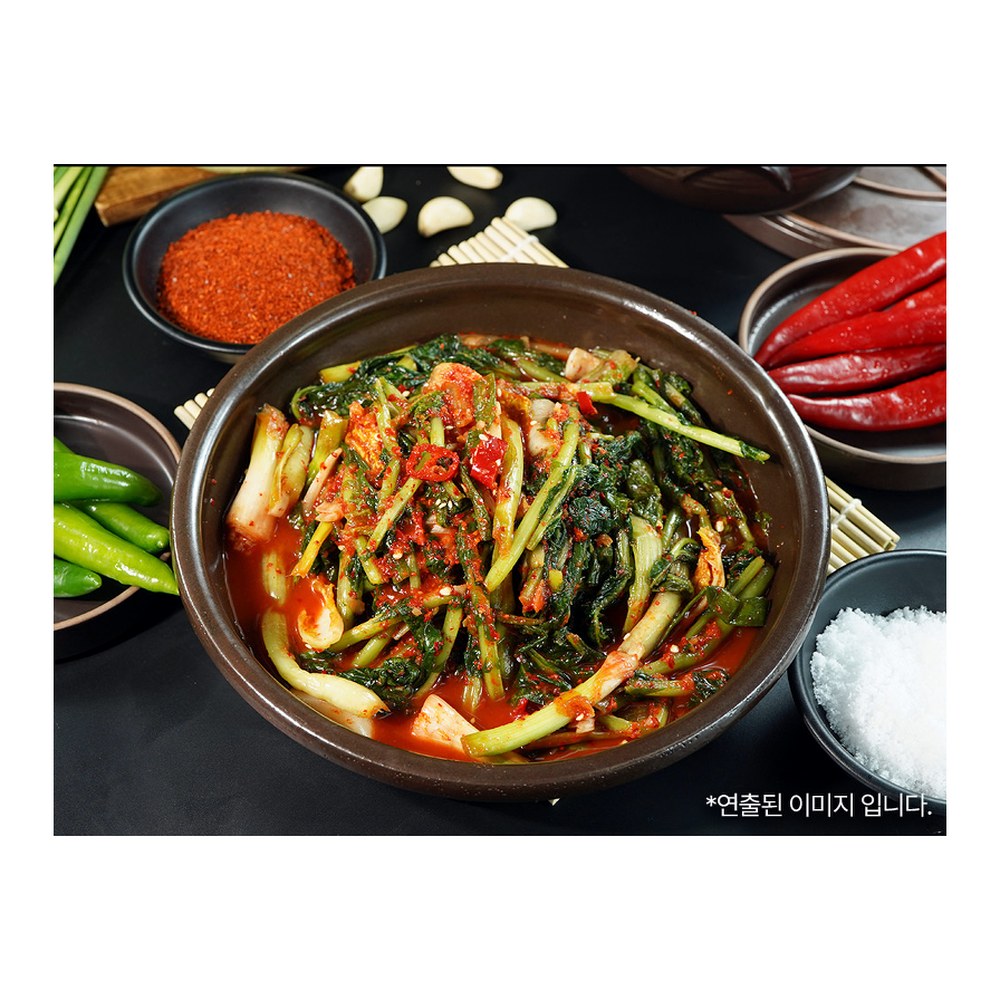 전라도 전통 여린 열무김치, 3kg, 1박스