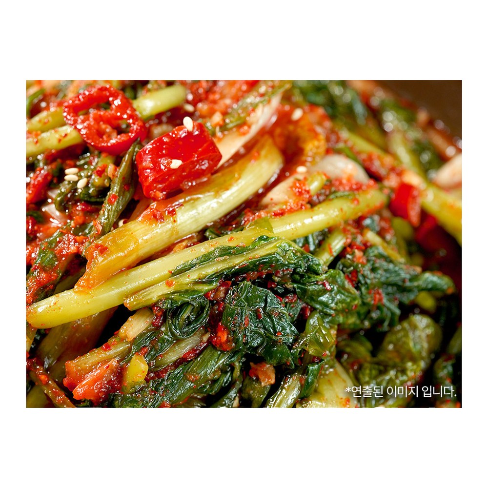 전라도 전통 여린 열무김치, 3kg, 1박스