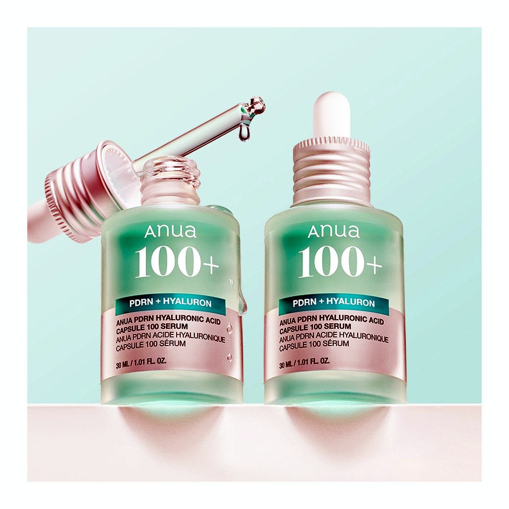 [1+1/수지세럼] 아누아 PDRN 히알루론산 캡슐 주름케어 보습 세럼 30ml, 2개
