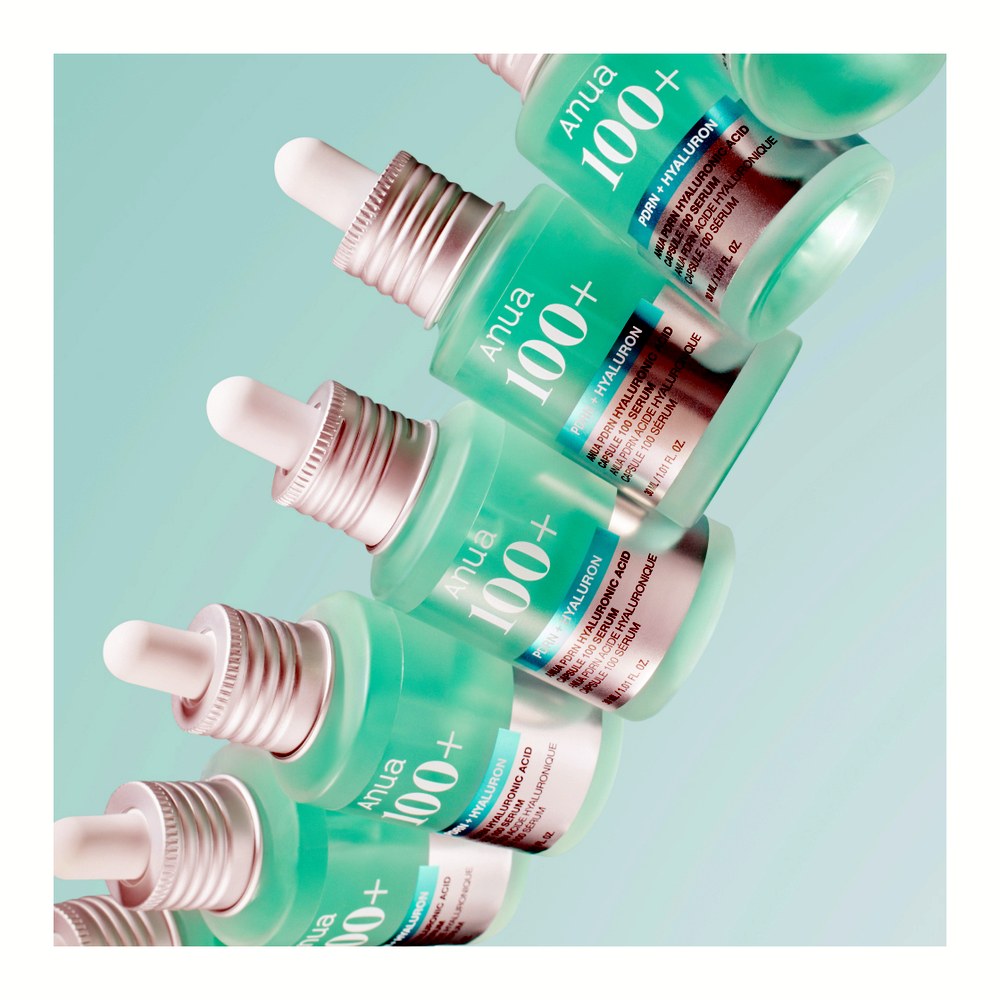 [1+1/수지세럼] 아누아 PDRN 히알루론산 캡슐 주름케어 보습 세럼 30ml, 2개