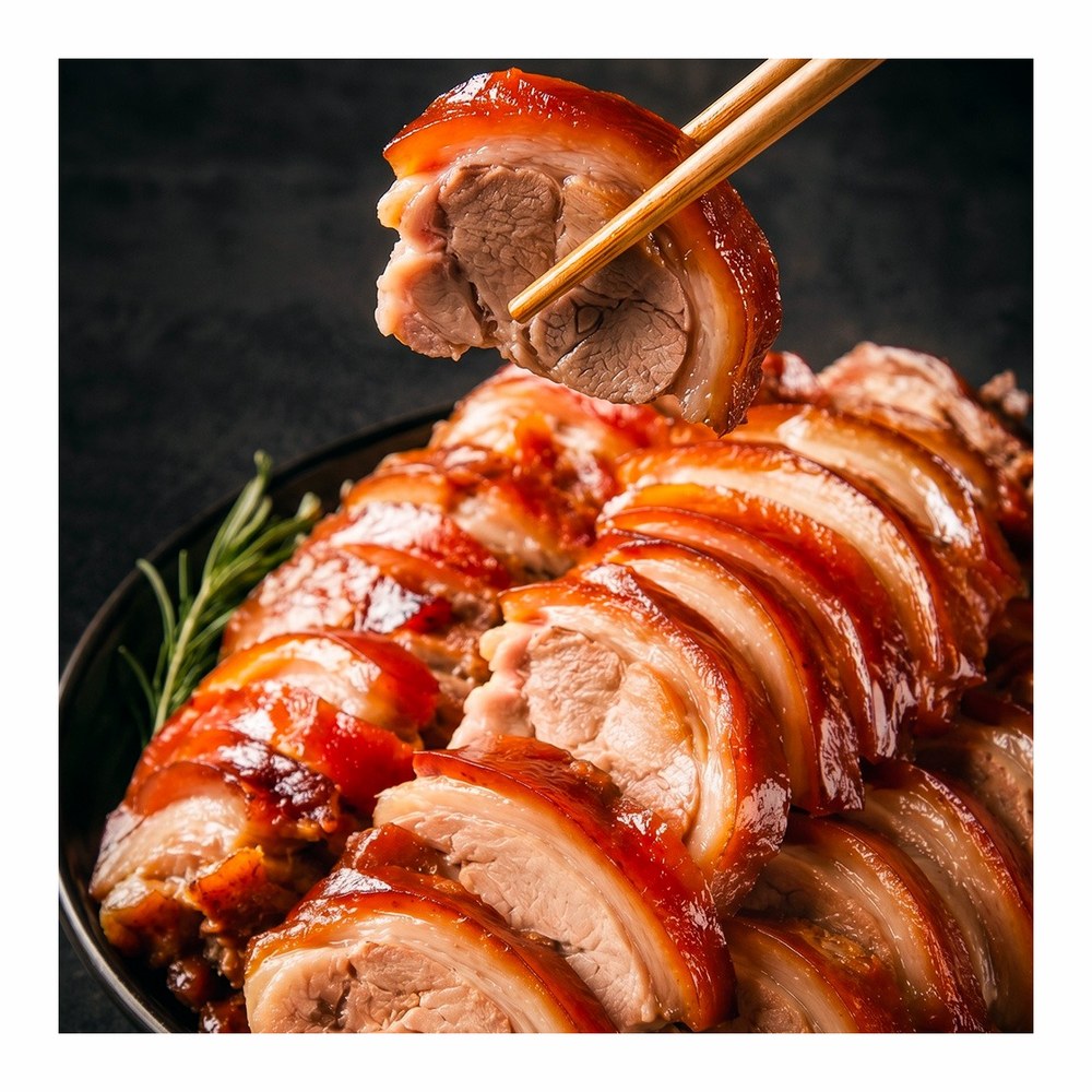 뼈 없는 수비드 순살 통족발, 650g, 2개