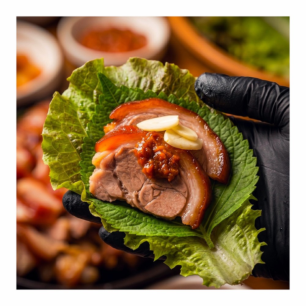 뼈 없는 수비드 순살 통족발, 650g, 2개