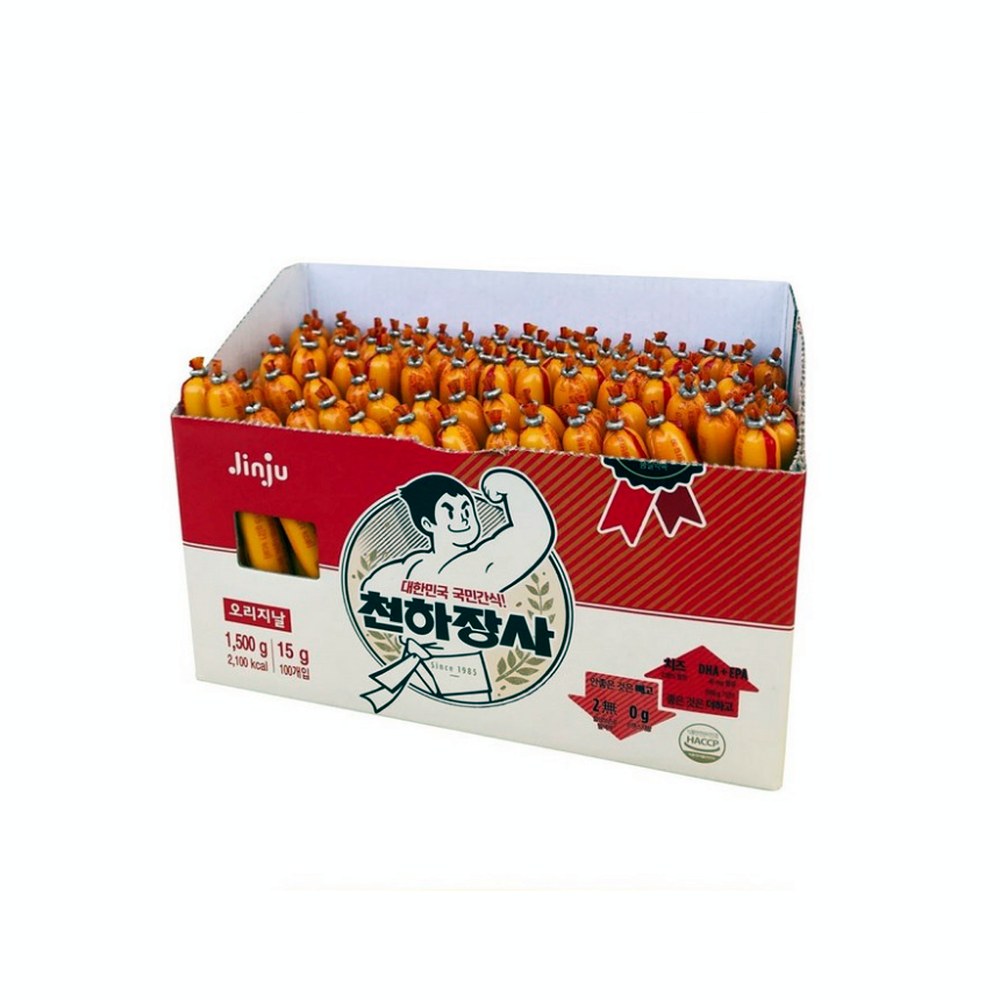 진주햄 천하장사 오리지널, 15g, 100개입, 1개