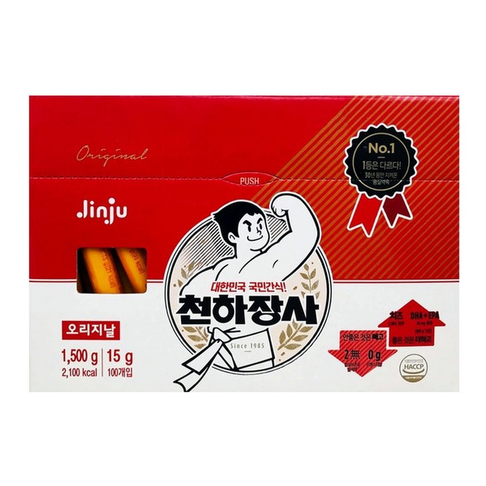 진주햄 천하장사 오리지널, 15g, 100개입, 1개