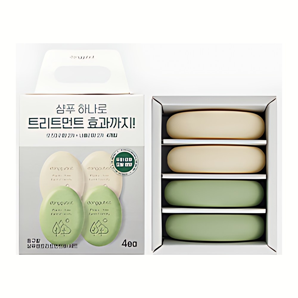동구밭 샴푸 앤 트리트먼트바 세트, 로즈마리향 100g 2개 + 네롤리향 100g 2개, 4개