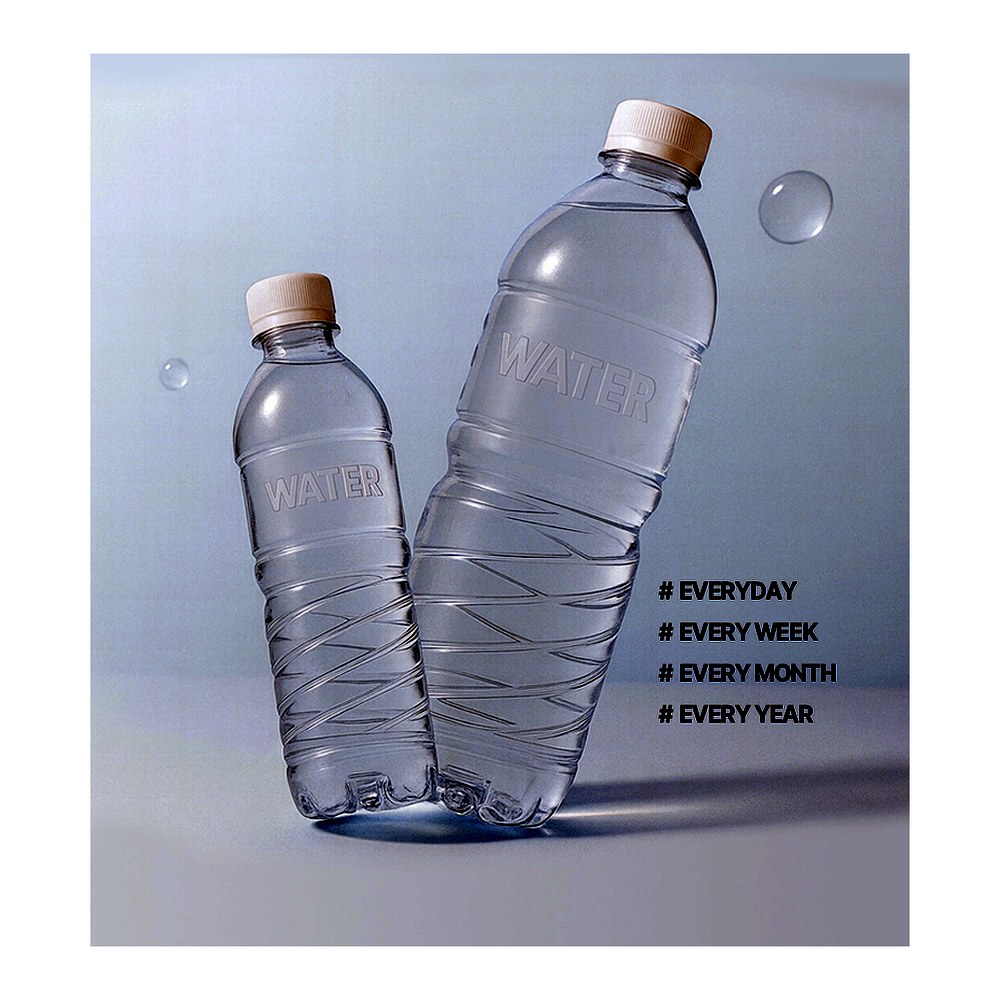 에브리워터 무라벨 생수, 2L, 24개
