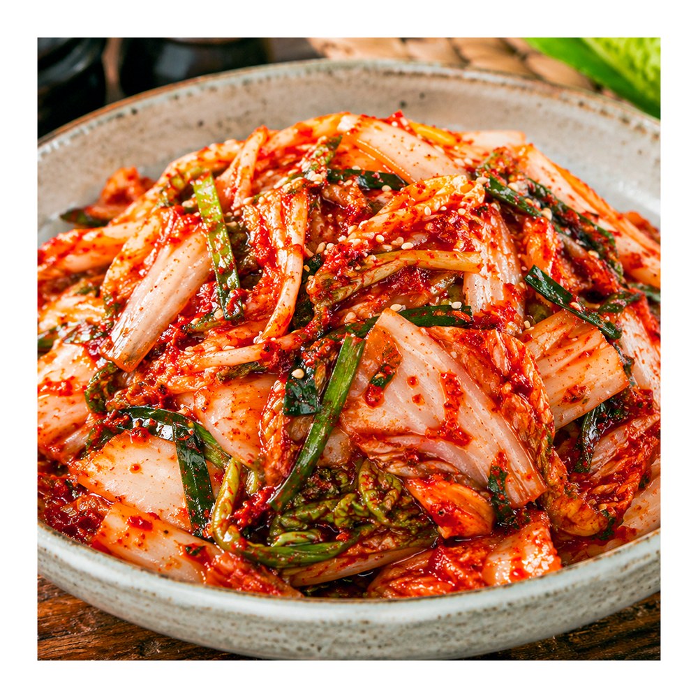 팔당칼국수식 수제 겉절이, 2kg, 1개 수제 겉절이