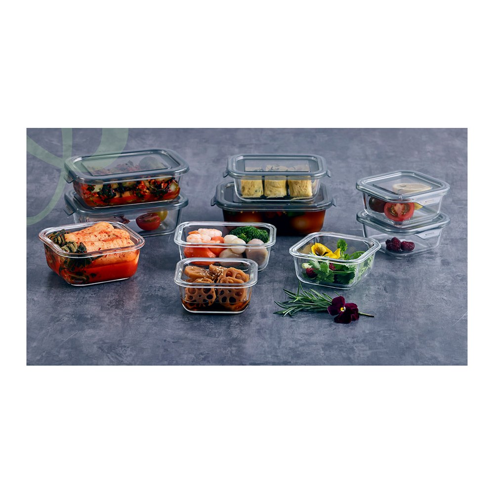 쉬젤 아티 내열유리 혼합 10종 세트, 320ml 3개 + 400ml 3개 + 520ml 2개 + 640ml 2개, 1세트