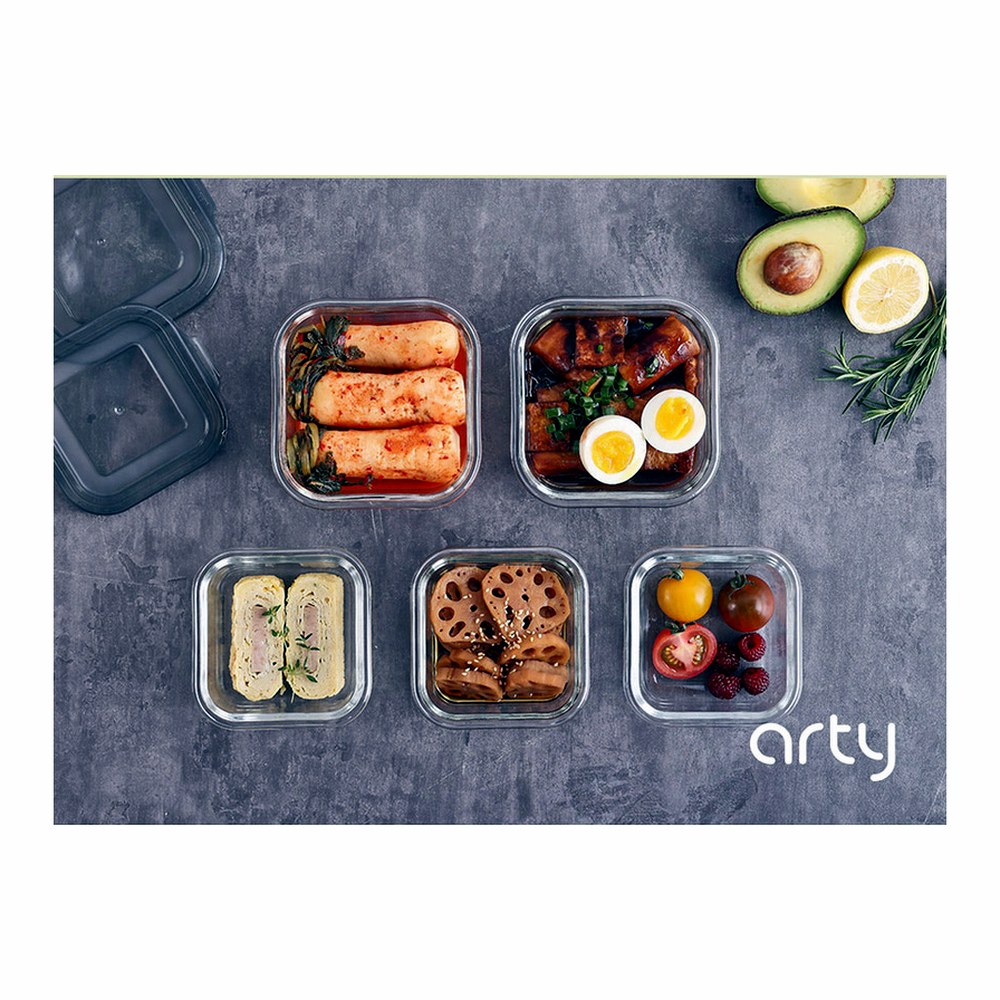 쉬젤 아티 내열유리 혼합 10종 세트, 320ml 3개 + 400ml 3개 + 520ml 2개 + 640ml 2개, 1세트