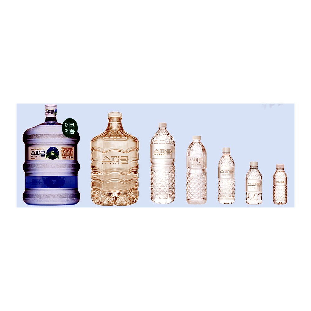 스파클 생수, 무라벨, 500ml, 80개