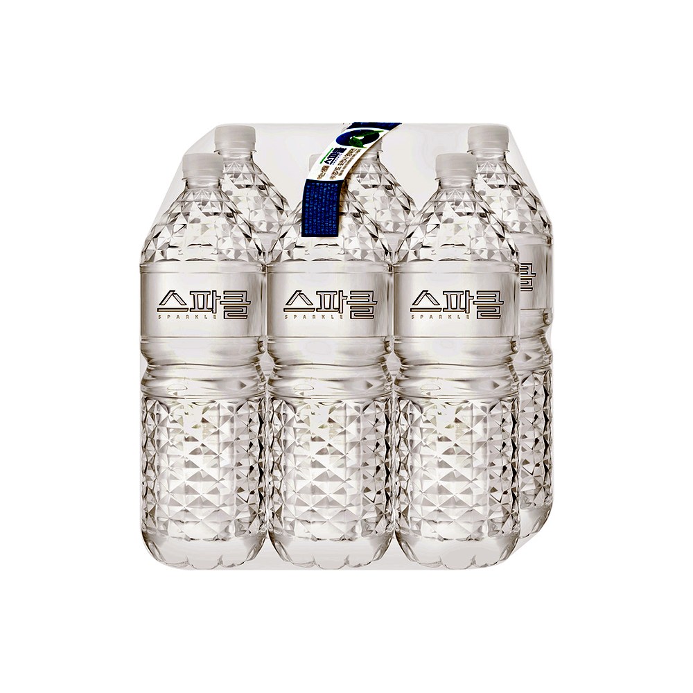 스파클 생수, 무라벨, 2L, 12개