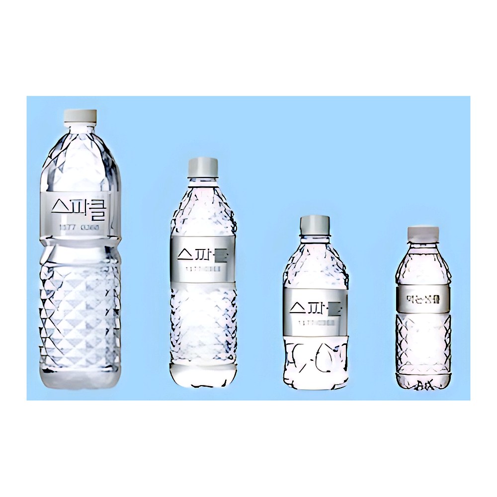 스파클 생수 무라벨, 500ml, 100개