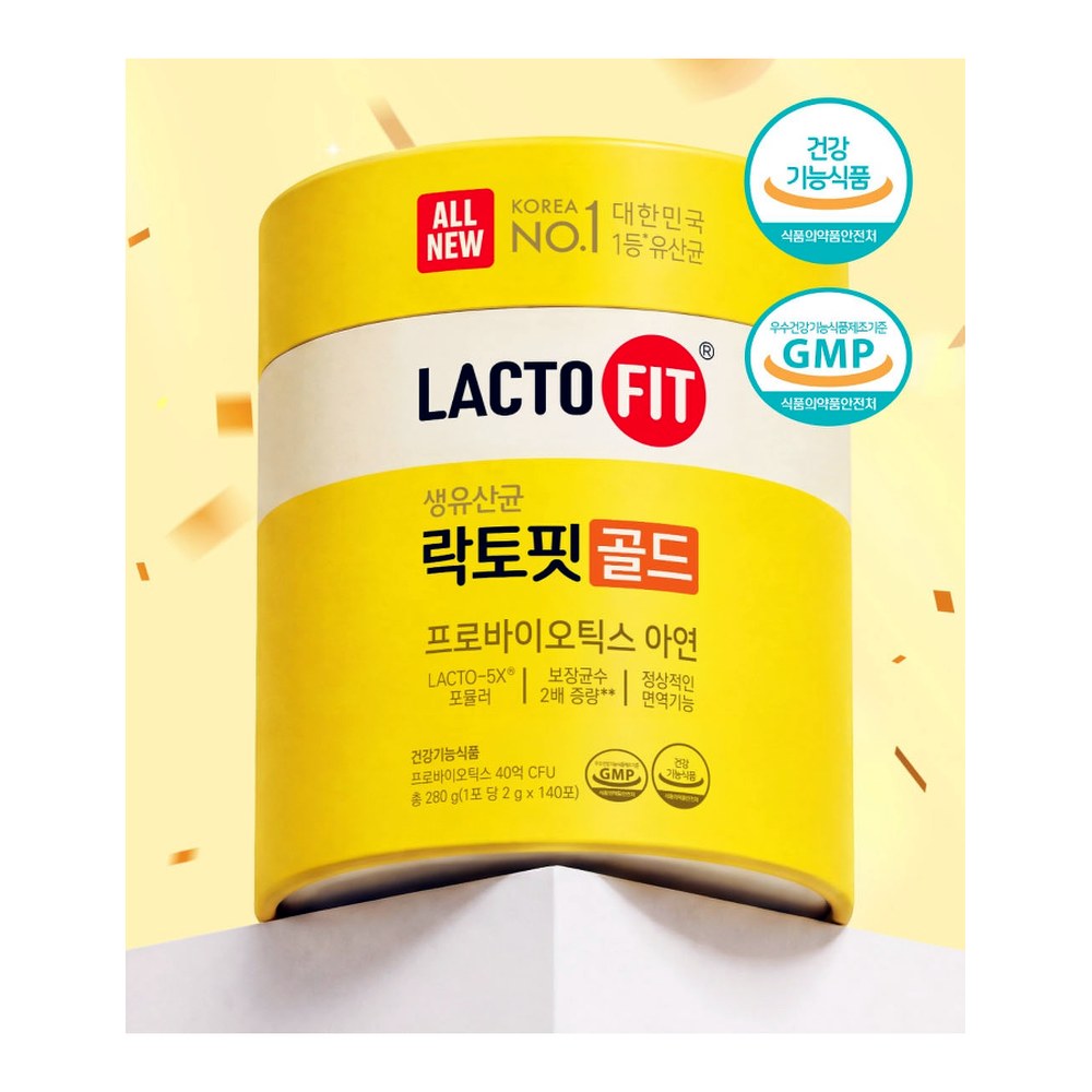 종근당건강 락토핏 골드, 2g, 140포, 1개 + 증정 락토핏 골드, 30포