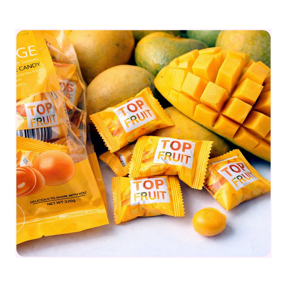 탑프룻 망고젤리, 망고맛, 320g, 3개