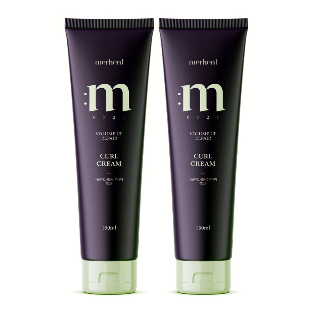 메르헨트 볼륨업 리페어 컬크림, 150ml, 2개