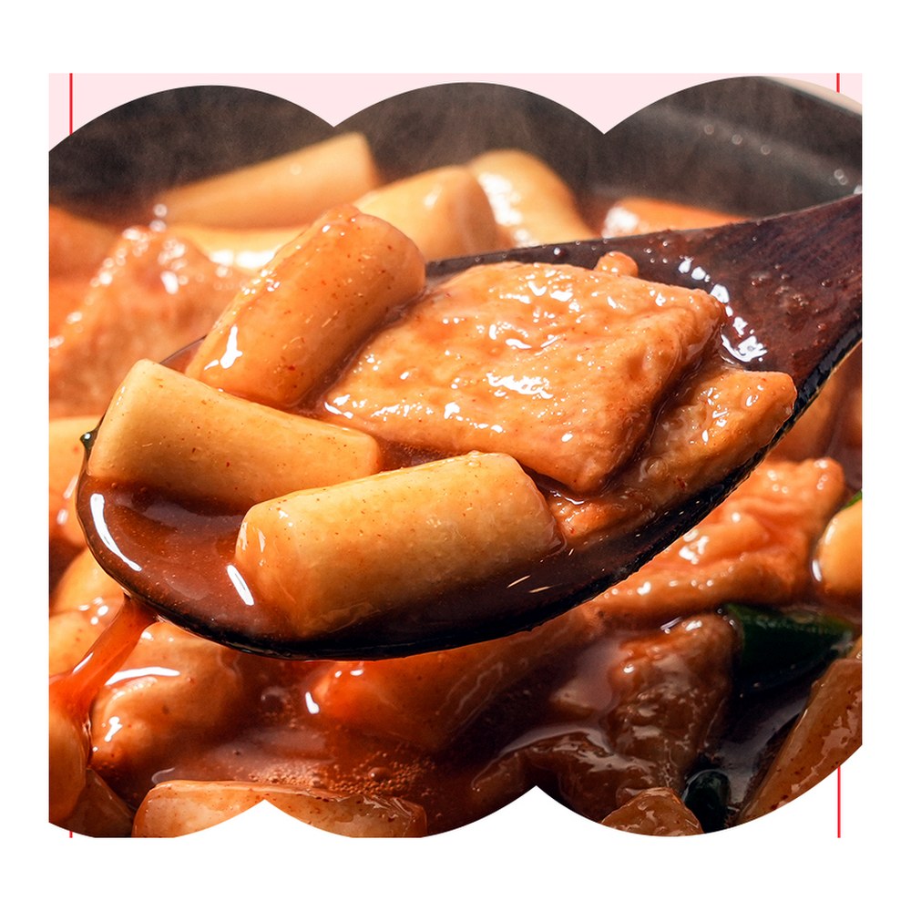 미미네 오리지널 국물떡볶이, 570g, 4봉