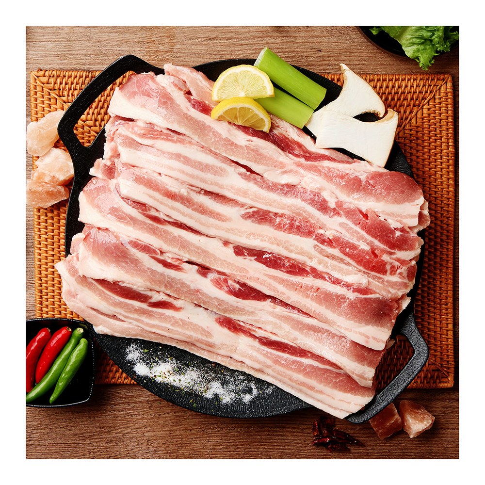 대용량 삼겹살, 1kg, 3팩
