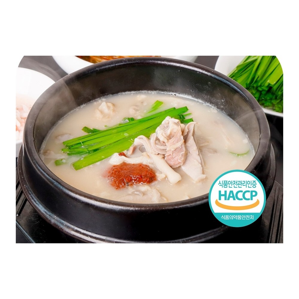 바른 돼지국밥, 500g, 5개