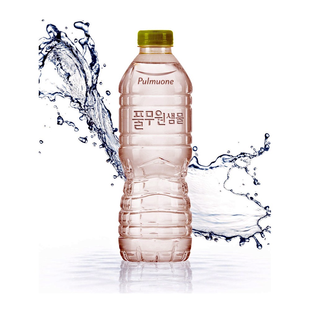 풀무원 샘물 생수, 무라벨, 2L, 12개