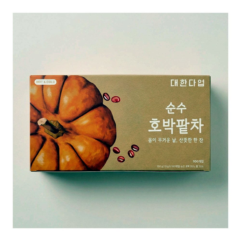 대한다업 순수 호박팥차, 1.5g, 100개입, 1개