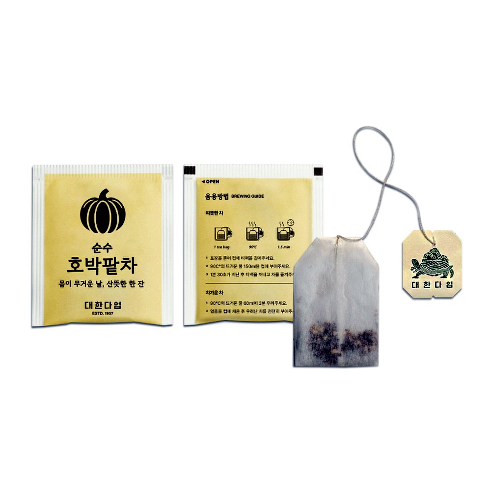 대한다업 순수 호박팥차, 1.5g, 100개입, 1개
