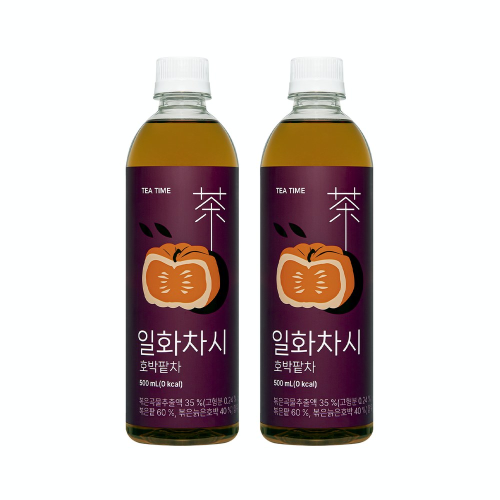 일화차시 호박팥차, 500ml, 20페트