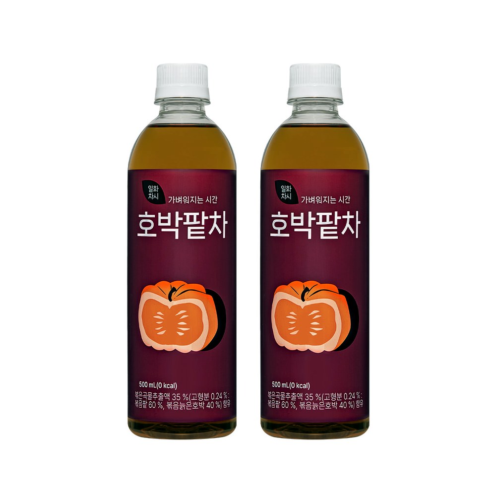 일화차시 호박팥차, 500ml, 20페트