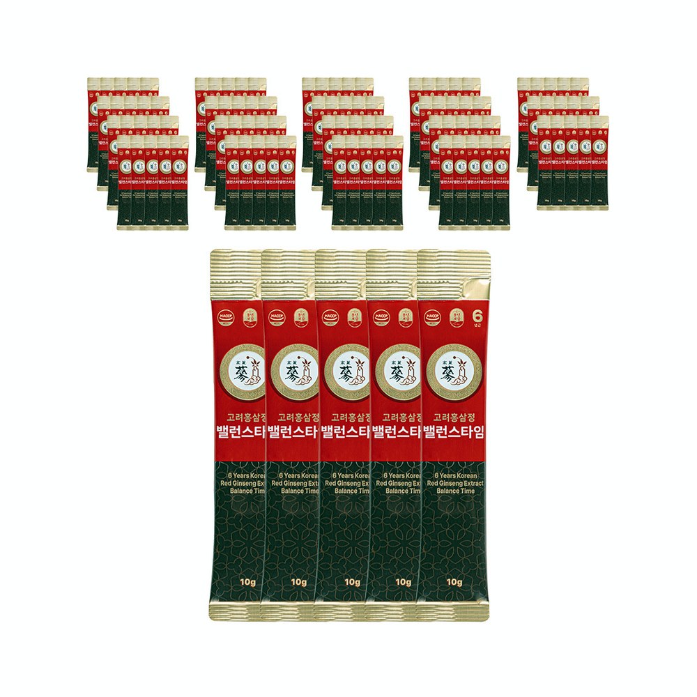 풍년보감 고려홍삼정 밸런스타임, 벌크포장, 10g, 100포