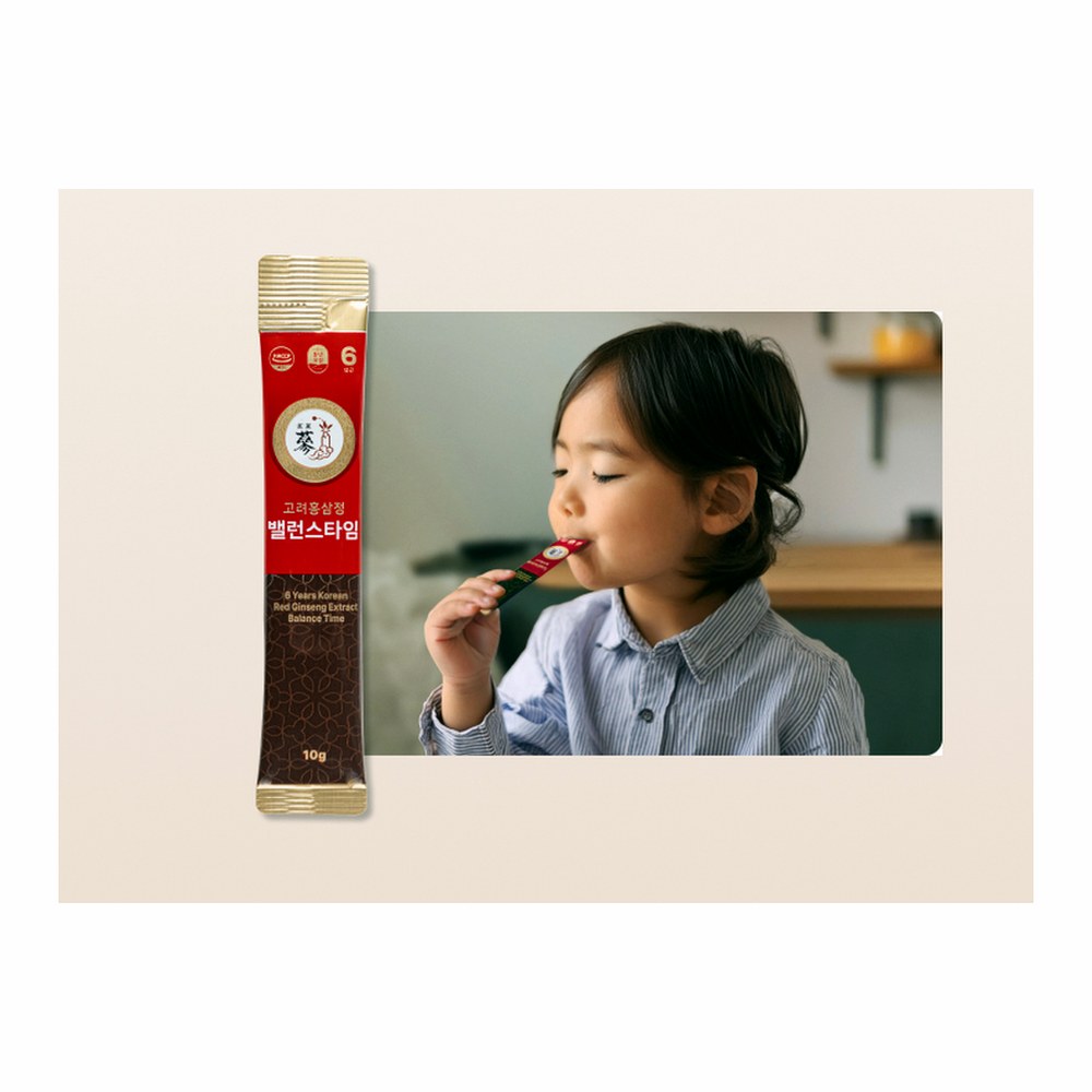 풍년보감 고려홍삼정 밸런스타임, 벌크포장, 10g, 100포