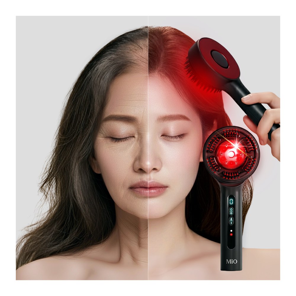 다모아 두피 브러쉬 마사지기, 1개